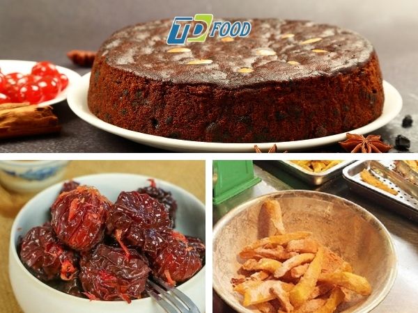 Các món ăn sử dụng xí muội và bột gia vị xí muội